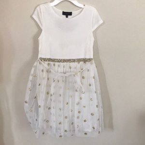 Formal cream dress size 14
